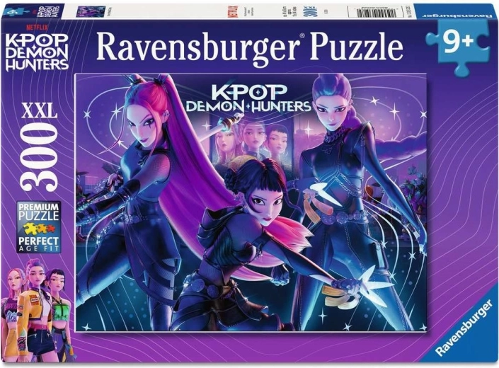 Ravensburgeri pusle K-pop: deemonikütid – Rumi, Mira ja Zoey (300 tükki)