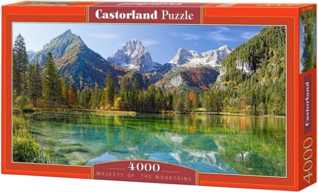 Puzzle 4000 tükki Mägede majesteet CASTORLAND