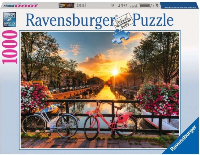 Ravensburger pusle Jalgrattad Amsterdamis 1000 tükki