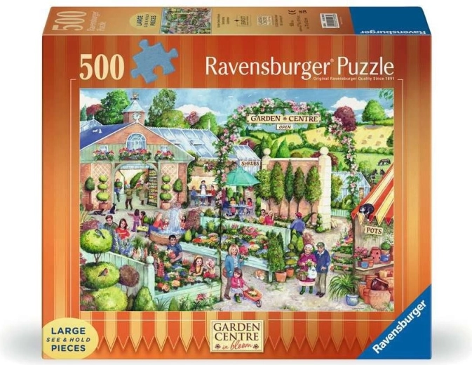 Ravensburger pusle Õitsev aianduskeskus XXL 500 tükki
