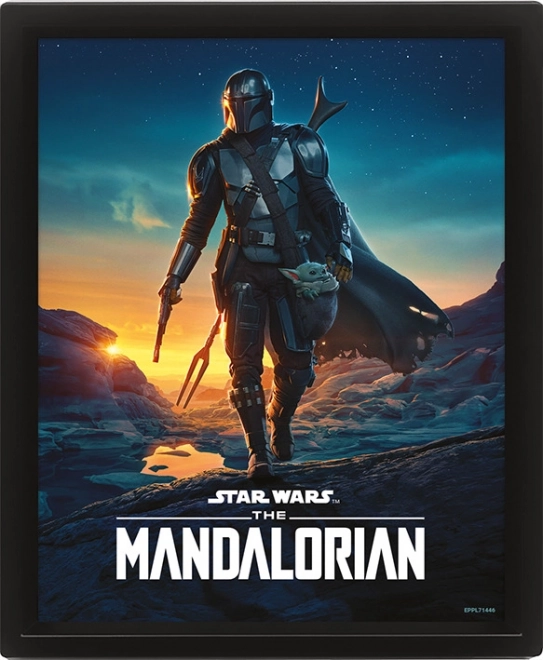3D pilt MANDALORIAN Nightfall