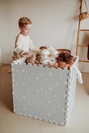 Fold into a box or a little house