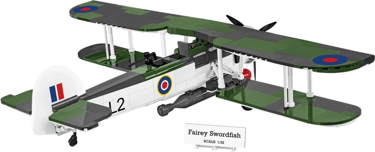 Fairey Swordfish detailne mudel mõõtkavas 1:32
