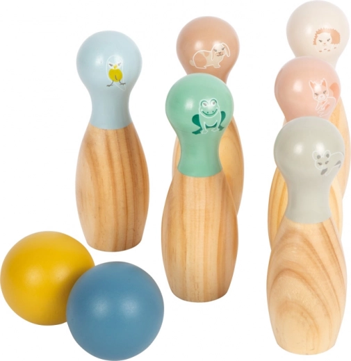 Small Foot puidust keeglid Garden Buddies