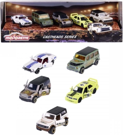 CastHeads Series Die-Cast Car Gift Set 1:64 (5 pcs)
