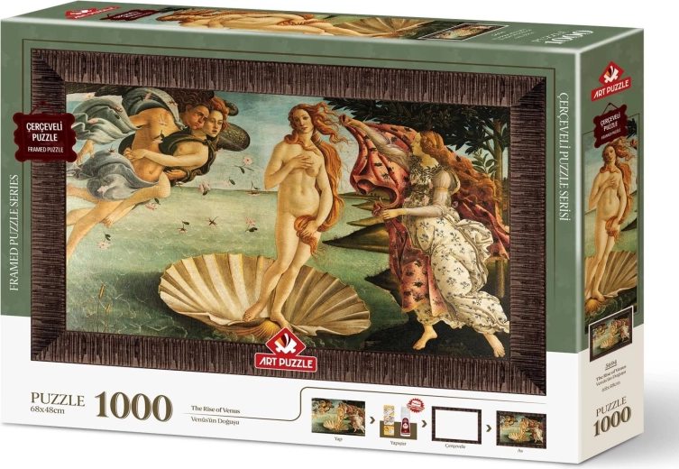 Art Puzzle pusle raamiga ja liimiga 3v1 1000 tükki – Sünd