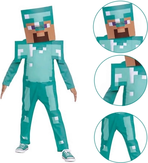 Mugav kombinesoon õlapaneelidega