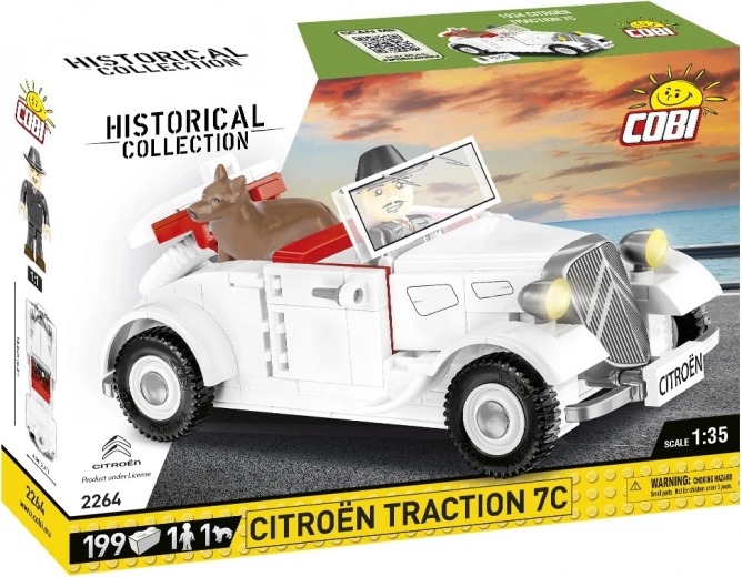 CITROEN Traction 7C kabrioleti ehituskomplekt 1:35
