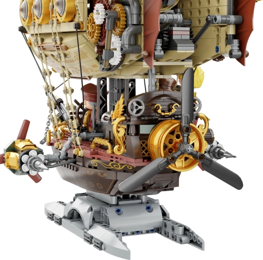 Moving propellers and mechanical details