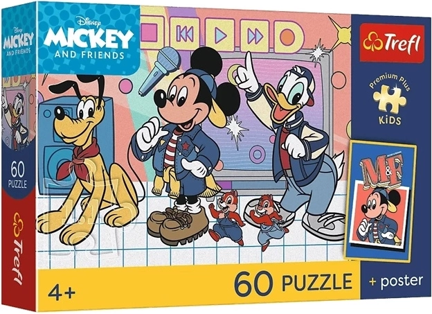 Disney Mickey Mouse’i hiirte kamp – pusle lastele 60 tükki