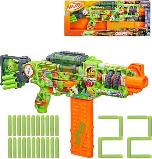 Hasbro Nerf Zombie Corrupter blaster 22 noolega