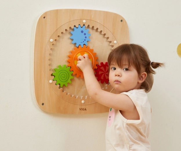 A space for play on the wall