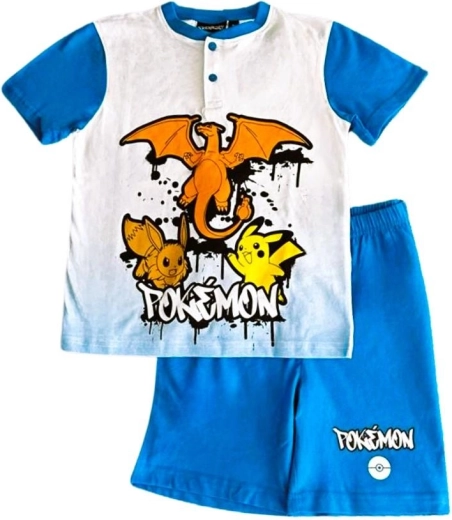 Laste Pokémoni T-särgi ja lühikeste pükste komplekt