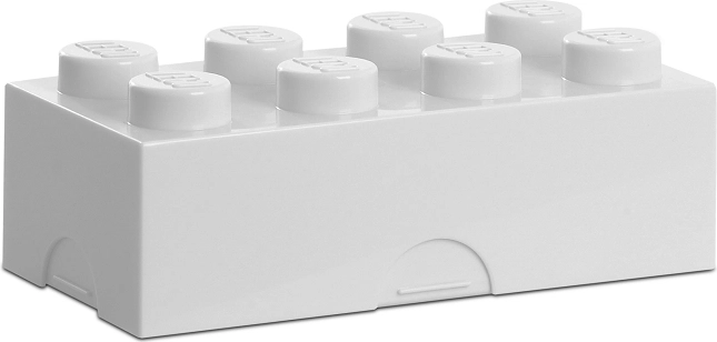 LEGO lunch box white