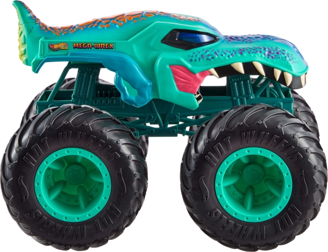Dinosauruse disain Mega‑Wrex, mis köidab esmapilgul
