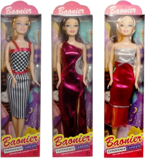 Doll in Elegant Dress