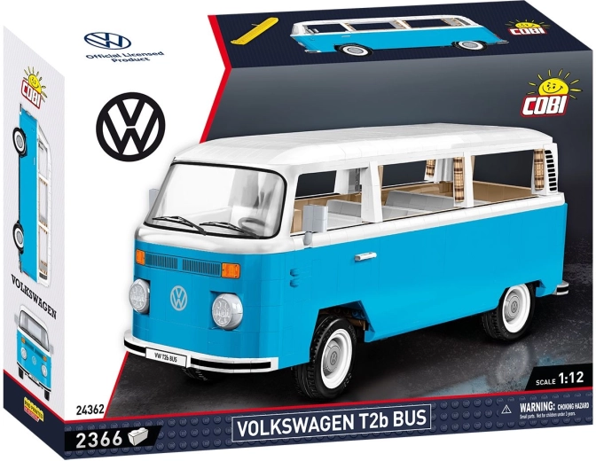 Cobi Volkswagen Transporter T2b Bus 1:12 ehituskomplekt