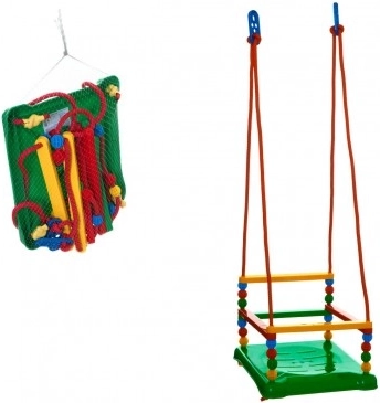 Plastist turvapiirdega kiik 35 × 34 cm, kandevõime 40 kg