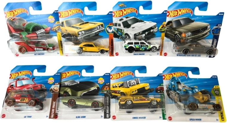 Mitmekesised mudelid ja Hot Wheelsile omane stiil