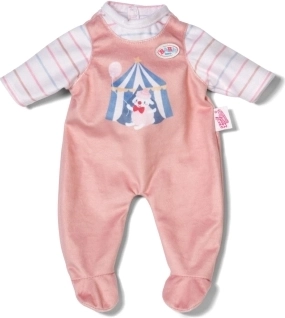 BABY BORN velvet footed pajamas for 36 cm dolls