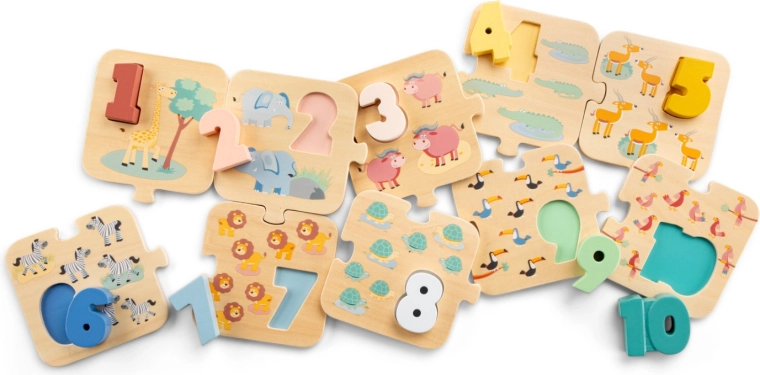 Puzzle Safari - Learning Numbers