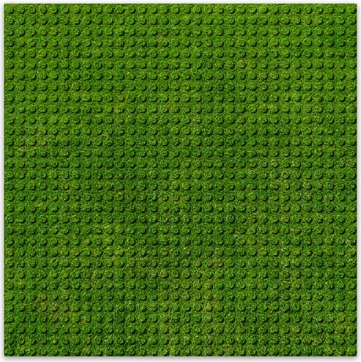 BRIXIES Plus disainitud ehitusplaat muru 25,5 x 25,5 cm
