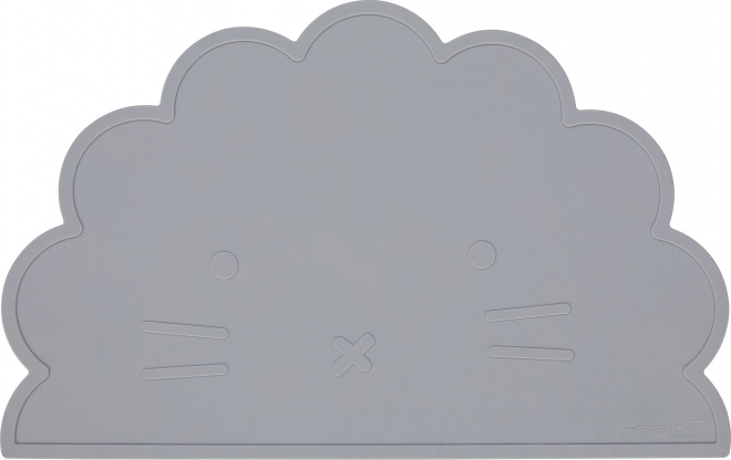 Silicone Non-Slip Mat Lion, Gray
