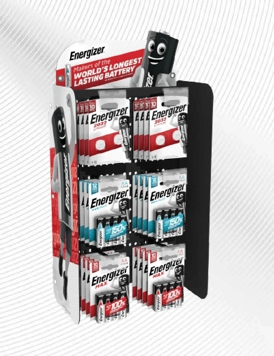 Energizer vertical stand 2×3 with magnetic holder