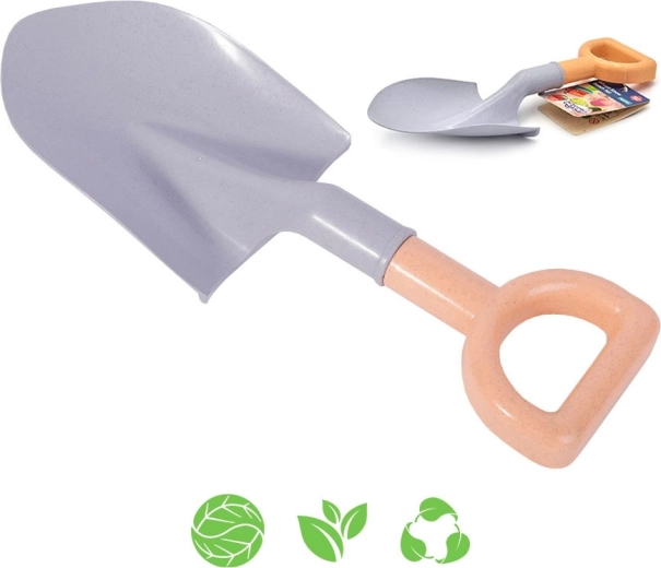 children's sand shovel 33 cm WOOPIE GREEN made of organic biodegradable material