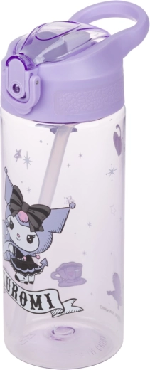 BAAGL Tritan drinking bottle with straw Kuromi Fortune Dream 500 ml