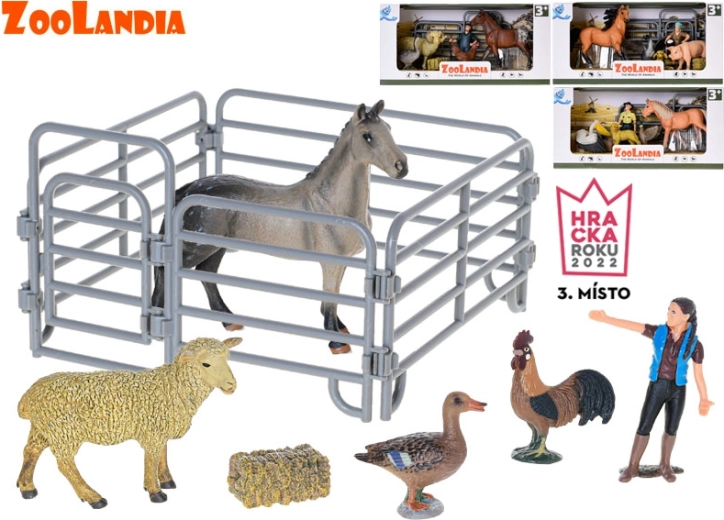 Zoolandia – plastfiguurid: talukomplekt lastele
