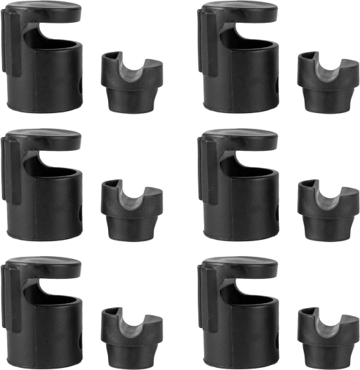 Neo-Sport C-type clips for mounting an internal trampoline safety net (6 pcs)