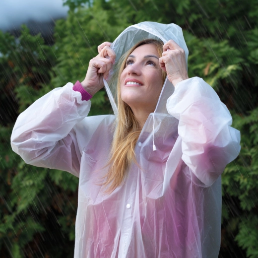 Veekindel unisex-poncho EVA 68 × 115 cm