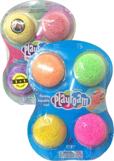 PlayFoam foam modeling clay in bubbles, set of 8 colors
