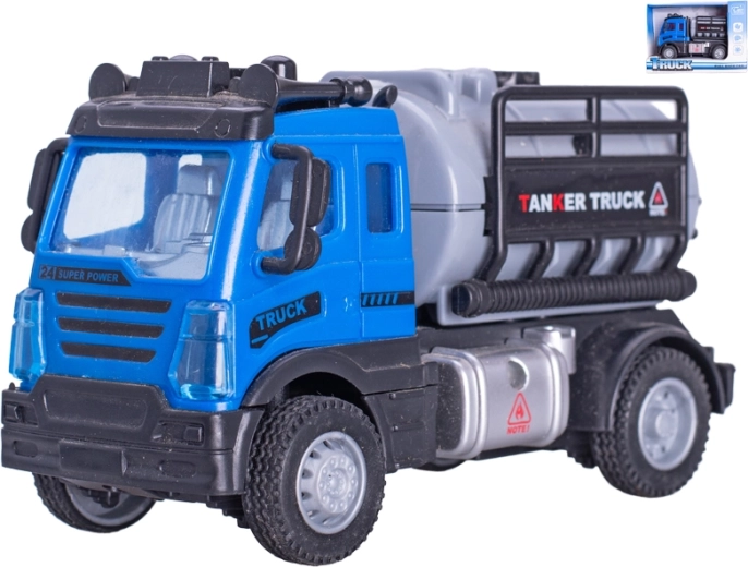 12 cm Tanker Truck with Pull-Back Action