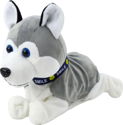 Interactive Plush Dog Husky