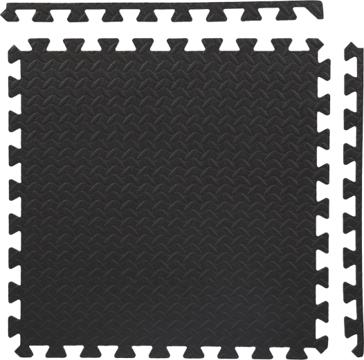 Protective EVA Foam Puzzle Floor HMS MP12, 120 × 120 cm, 12 mm