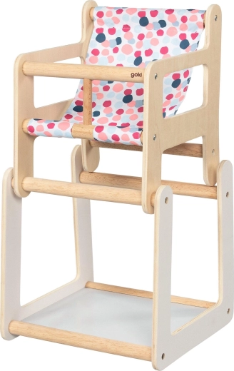 Stable wooden design with textile