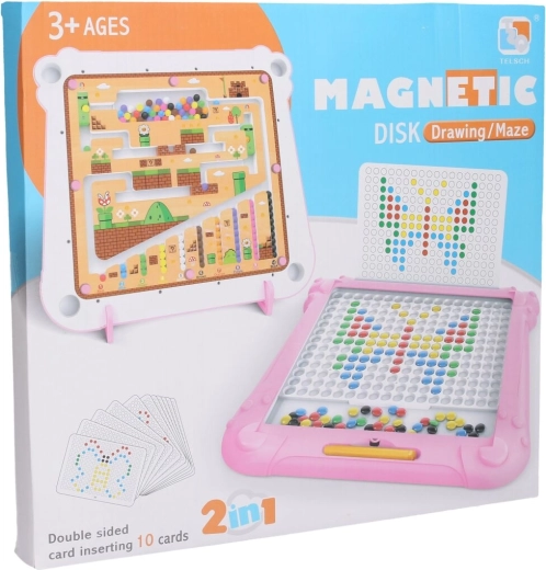 Sinine magnettahvel labürindiga 34 cm