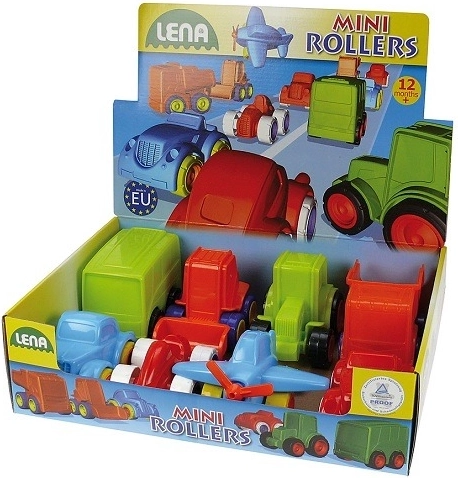 Mini Rollers väikesed autod kõige pisematele lastele