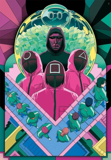 Puzzle Netflix: Squid Game 1000 tükki