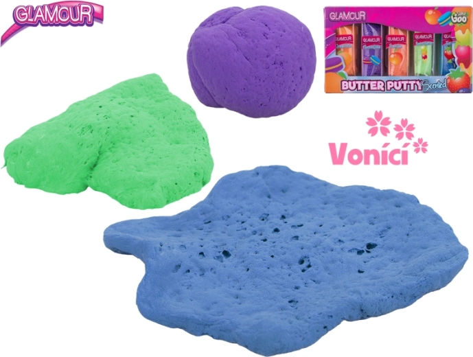 Glamour buttery scented modeling clay 5×60 g