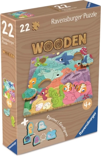 Wooden puzzle Underwater World 22 pieces RAVENSBURGER