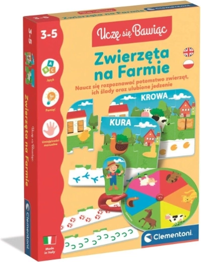 Loomad farmis – hariv mäng lastele