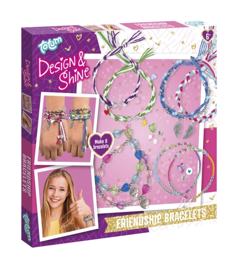 TOTUM Design & Shine Friendship Bracelet Making Kit