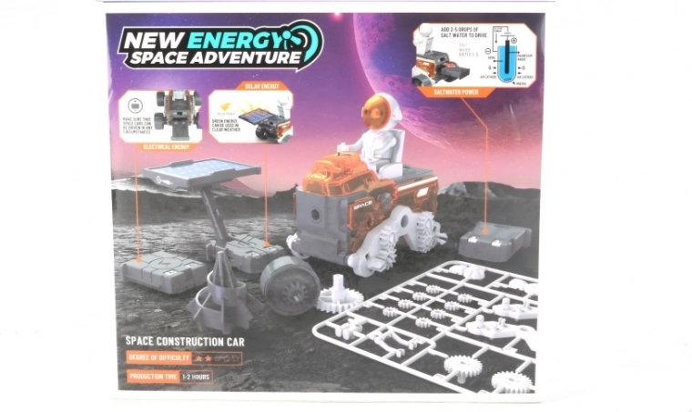 Space Car – Educational model with solar, saltwater and electric drive