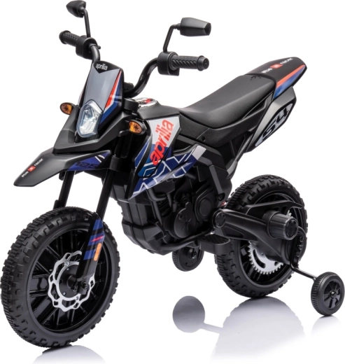 Laste elektrimootorratas APRILIA RX sinine