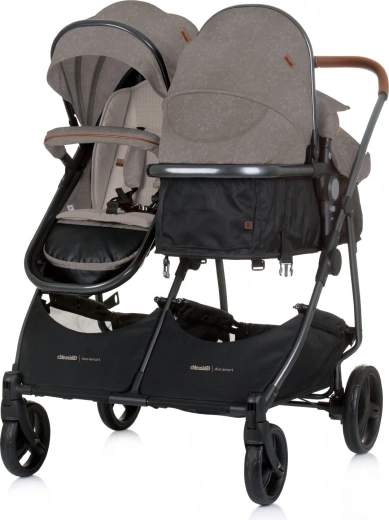 Chipolino kaksikute käru Duo Smart Tiramisu 2in1