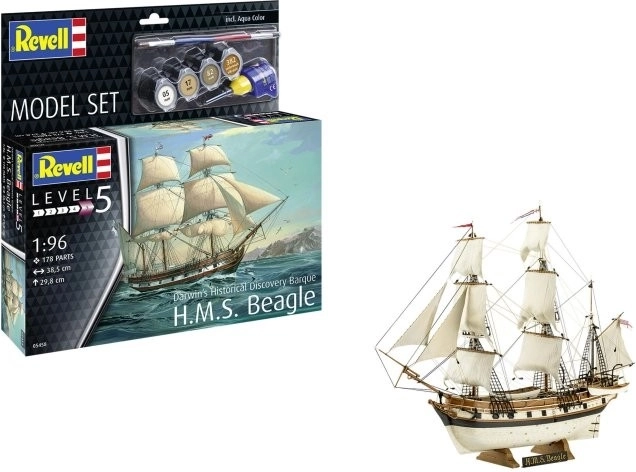 Plastist laevamudel H.M.S. Beagle