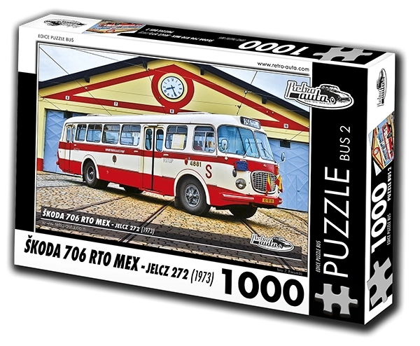 Pusle RETRO-AUTOD Škoda 706 RTO MEX – buss, 1000 tükki